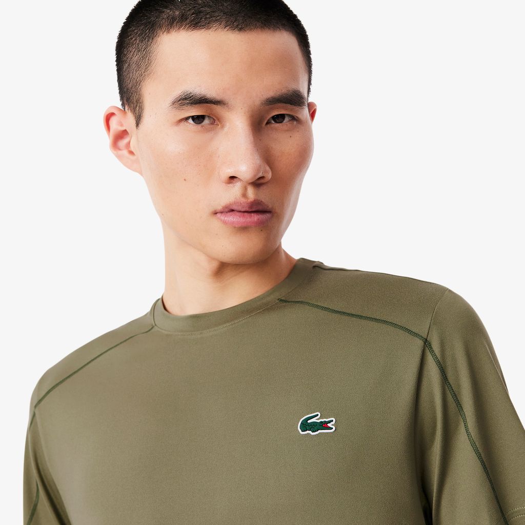 Áo Thun Thể Thao Lacoste Nam Công Nghệ Ultra- Dry Chất Liệu Co Giãn