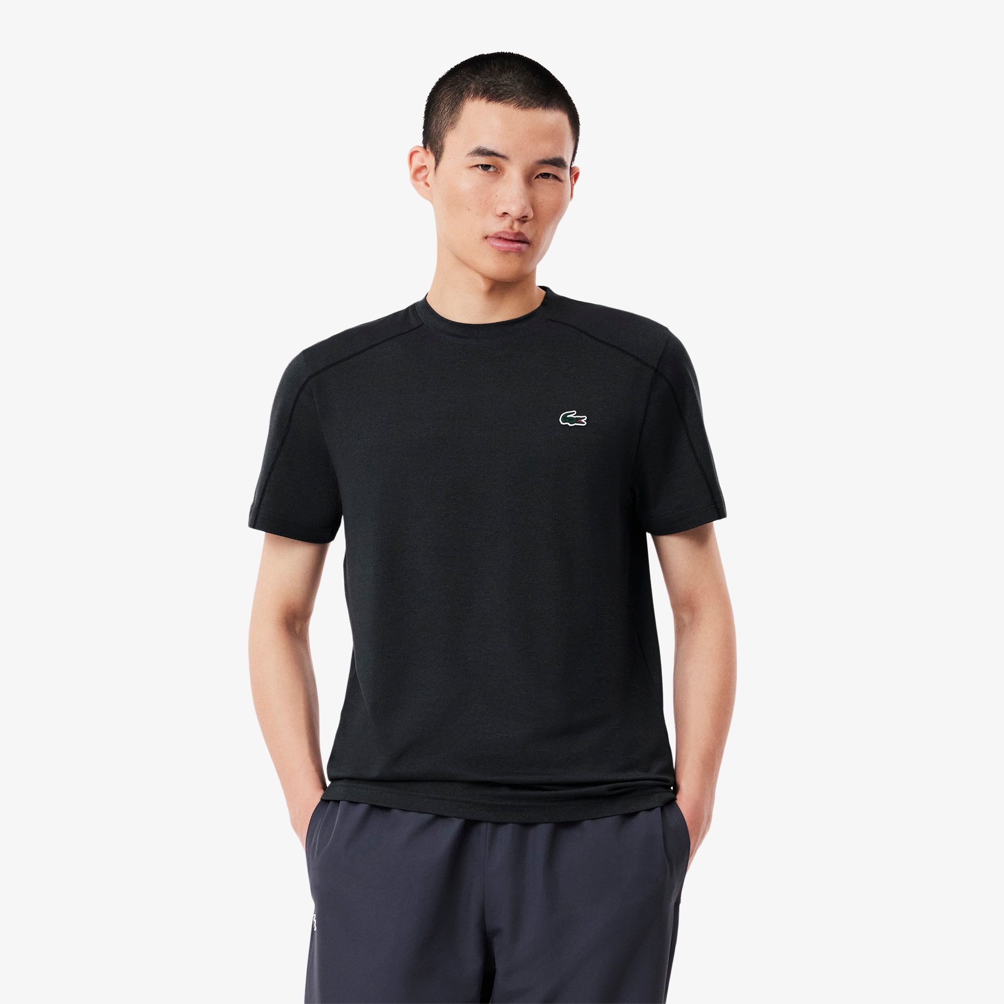 Áo Thun Thể Thao Lacoste Nam Công Nghệ Ultra- Dry Chất Liệu Co Giãn