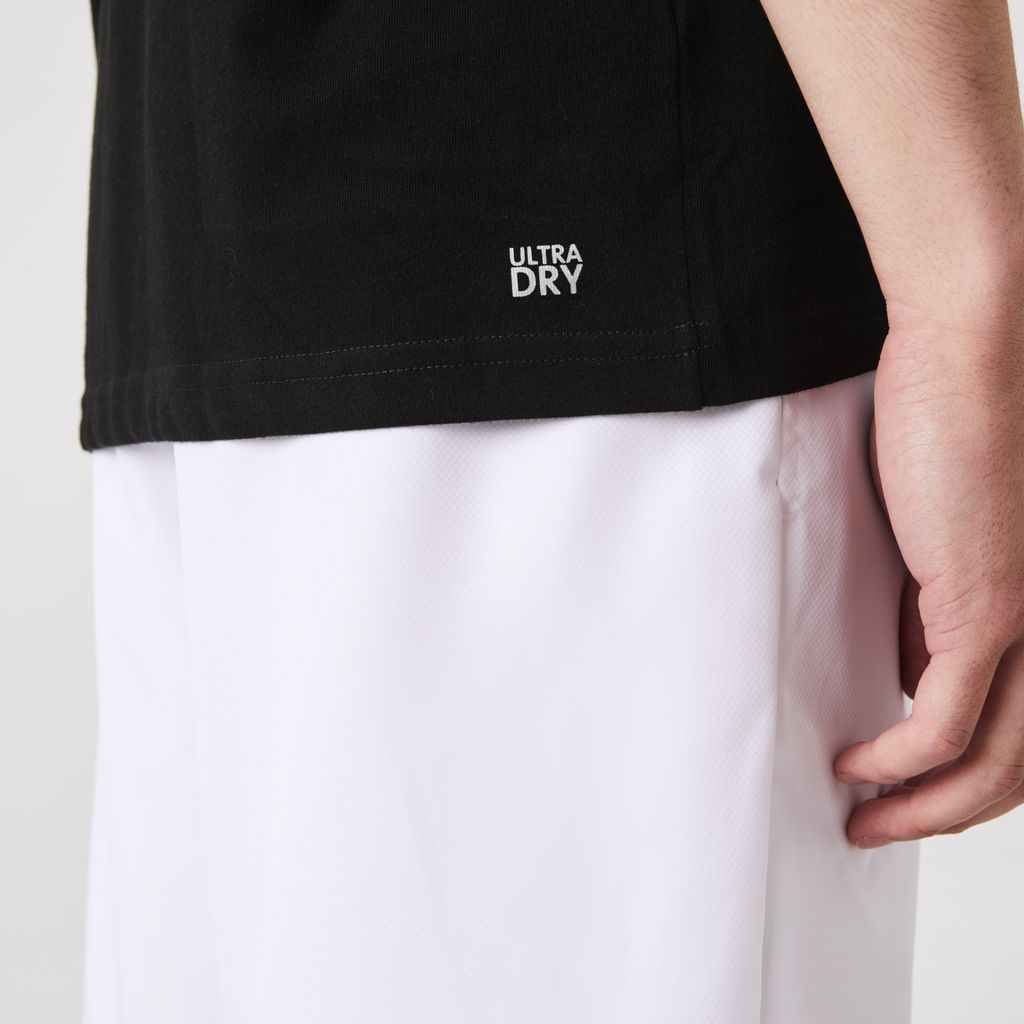 Áo Thun Thể Thao Lacoste Nam Chất Liệu Cotton Công Nghệ Ultra Dry