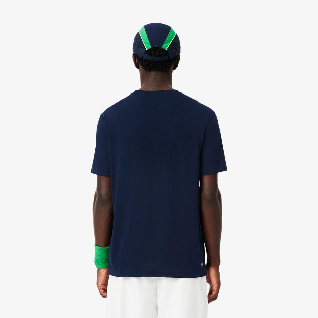 Áo Thun Thể Thao Lacoste Nam Chất Liệu Cotton Công Nghệ Ultra Dry