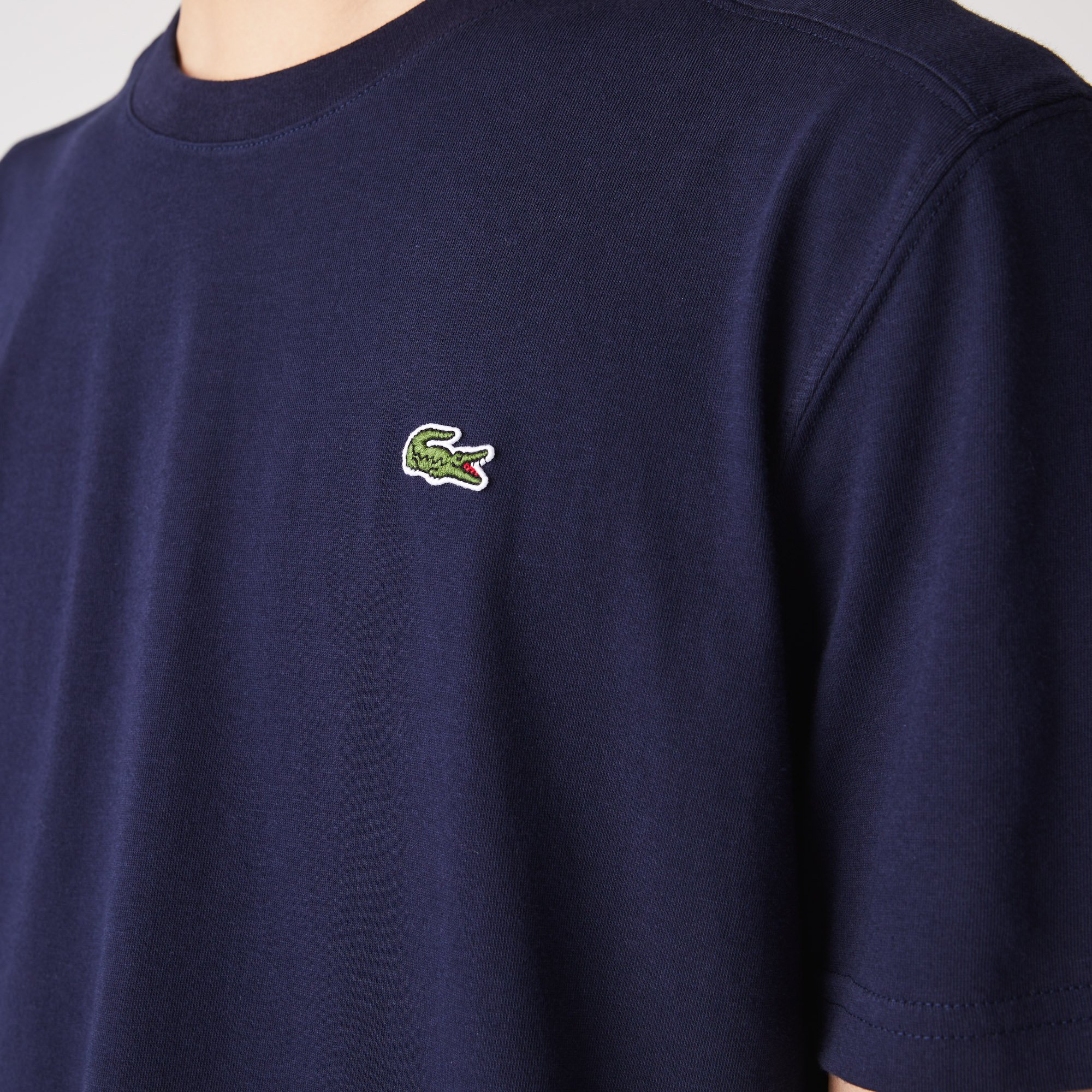 Áo Thun Thể Thao Lacoste Nam Chất Liệu Cotton Công Nghệ Ultra Dry