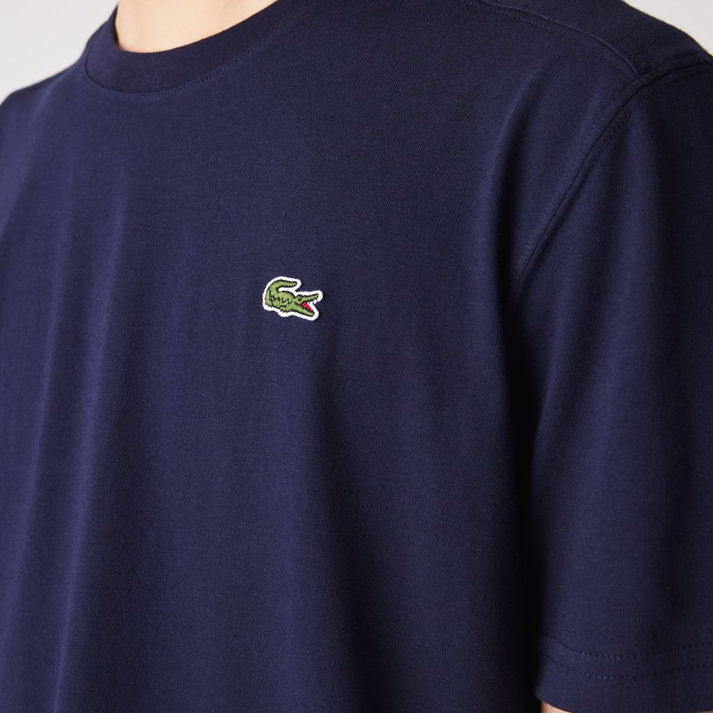 Áo Thun Thể Thao Lacoste Nam Chất Liệu Cotton Công Nghệ Ultra Dry