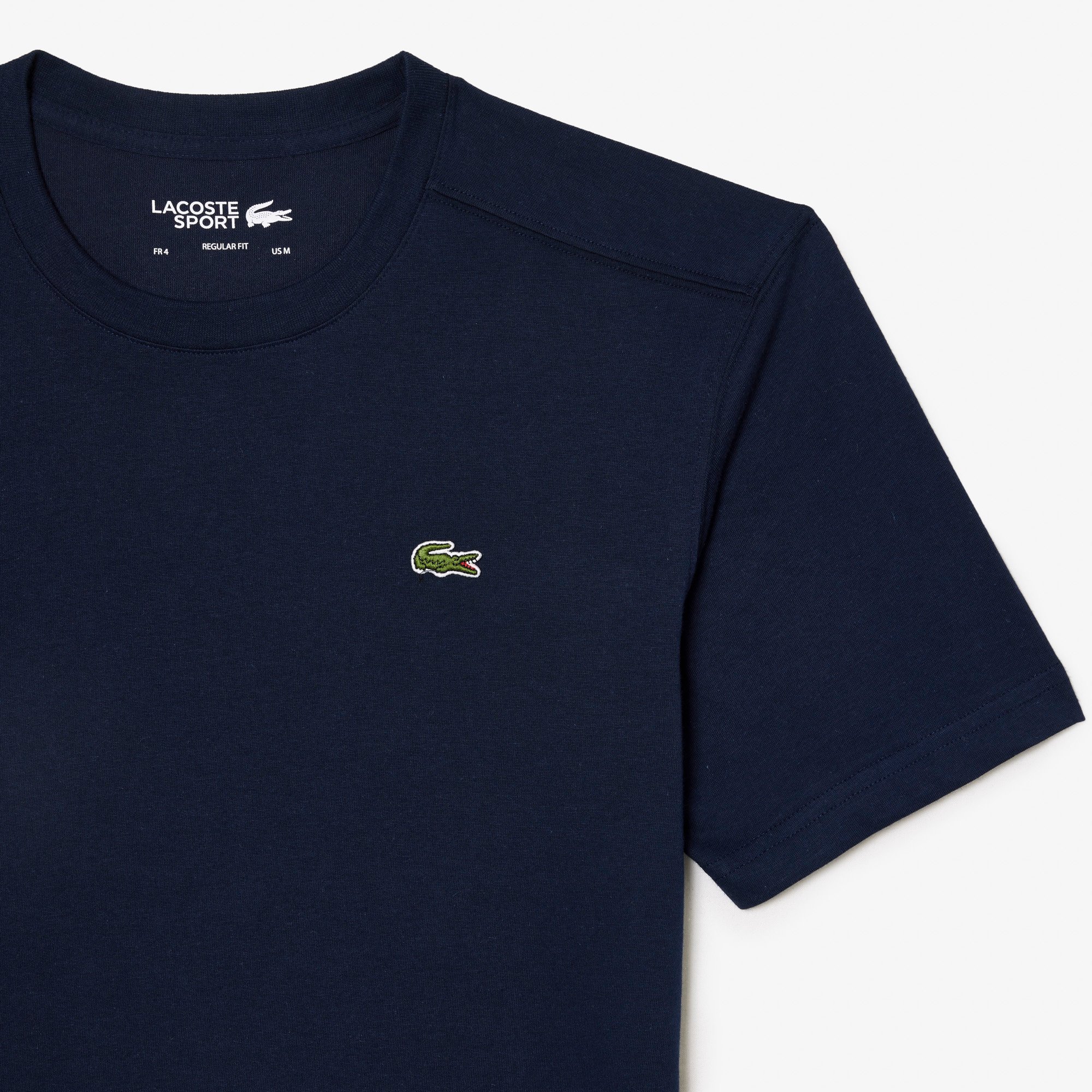 Áo Thun Thể Thao Lacoste Nam Chất Liệu Cotton Công Nghệ Ultra Dry