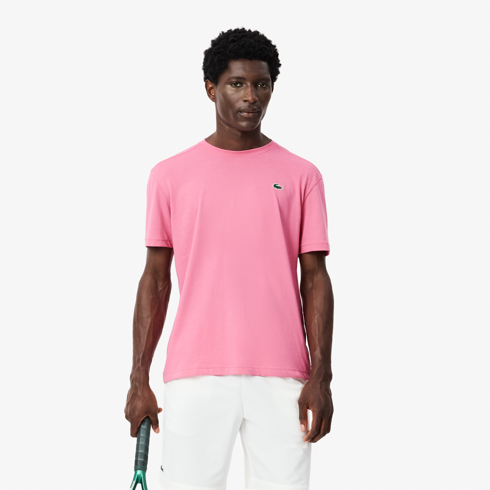 Áo Thun Thể Thao Lacoste Nam Chất Liệu Cotton Công Nghệ Ultra Dry