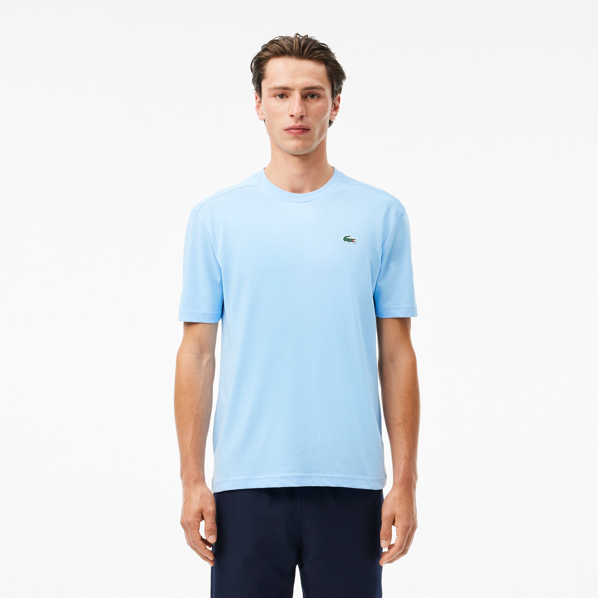Áo Thun Thể Thao Lacoste Nam Chất Liệu Cotton Công Nghệ Ultra Dry
