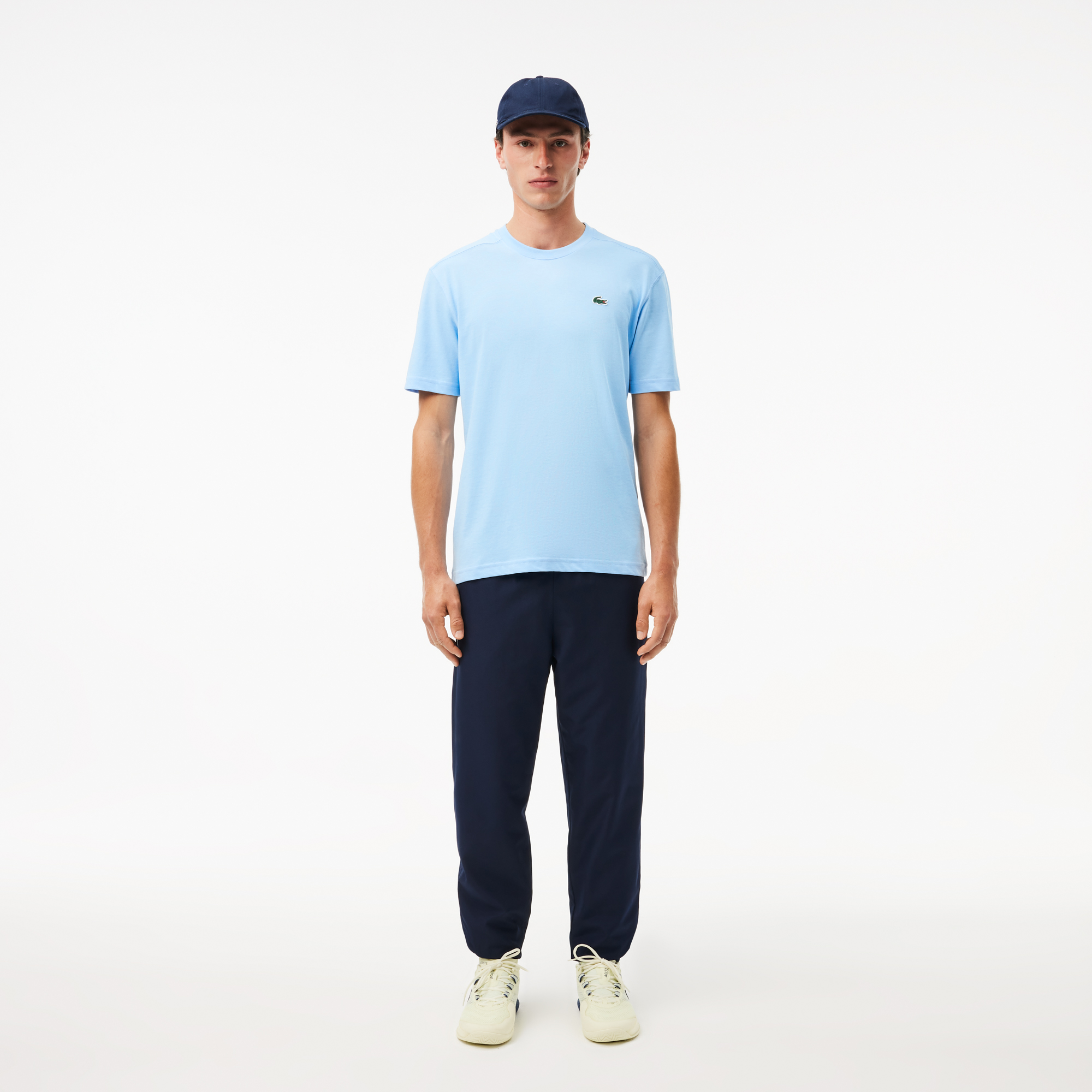 Áo Thun Thể Thao Lacoste Nam Chất Liệu Cotton Công Nghệ Ultra Dry