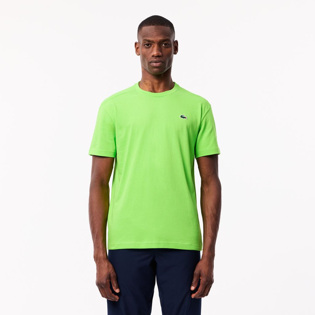 Áo Thun Thể Thao Lacoste Nam Chất Liệu Cotton Công Nghệ Ultra Dry