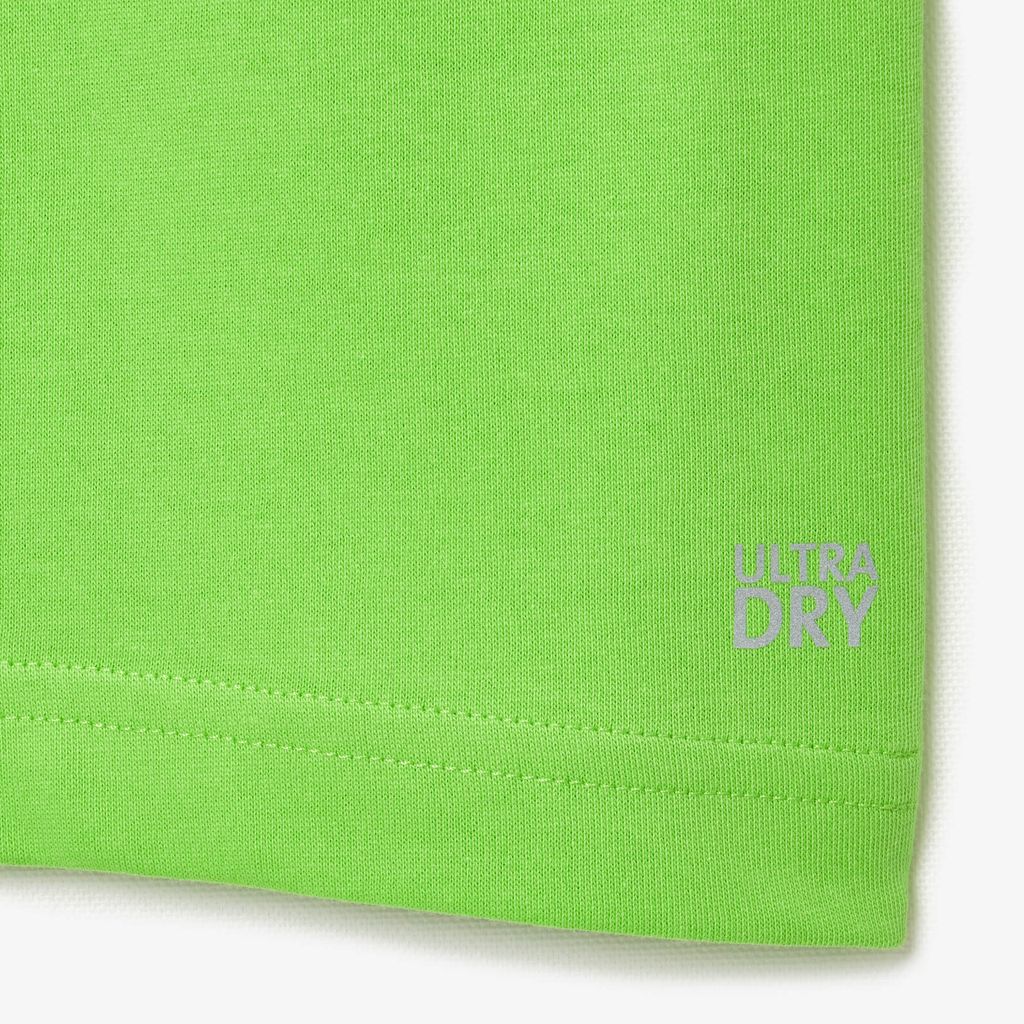 Áo Thun Thể Thao Lacoste Nam Chất Liệu Cotton Công Nghệ Ultra Dry