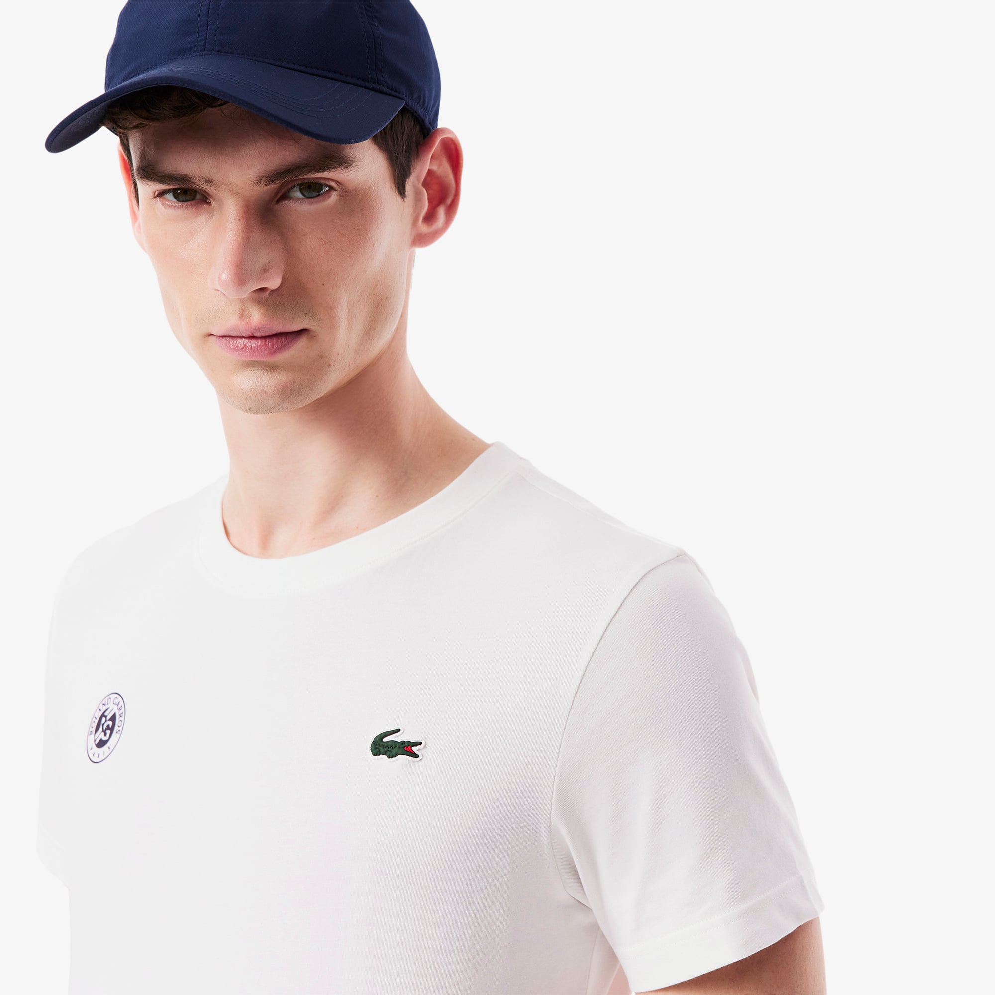Áo Thun Tennis Lacoste Nam Phiên Bản Roland-Garros Công Nghệ Ultra Dry