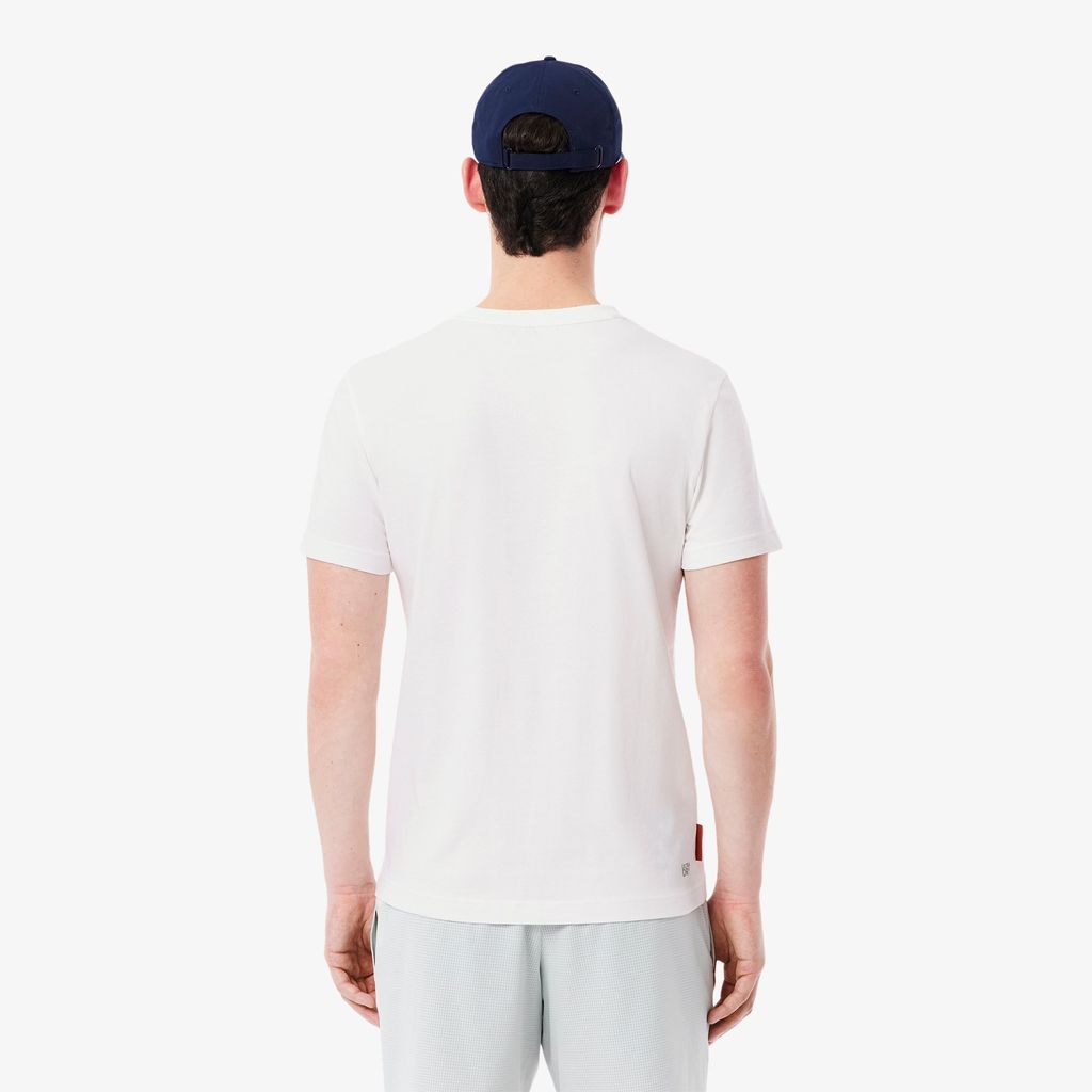 Áo Thun Tennis Lacoste Nam Phiên Bản Roland-Garros Công Nghệ Ultra Dry