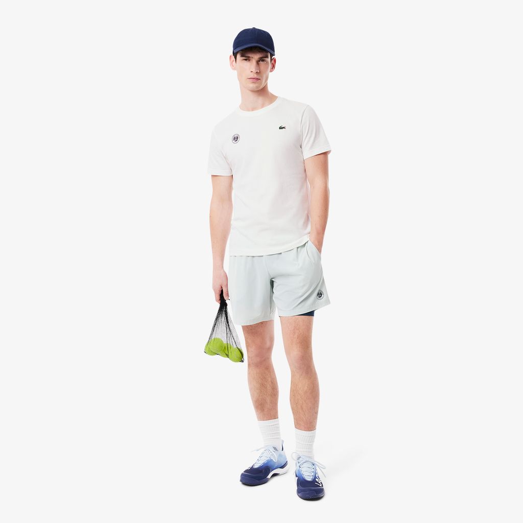 Áo Thun Tennis Lacoste Nam Phiên Bản Roland-Garros Công Nghệ Ultra Dry