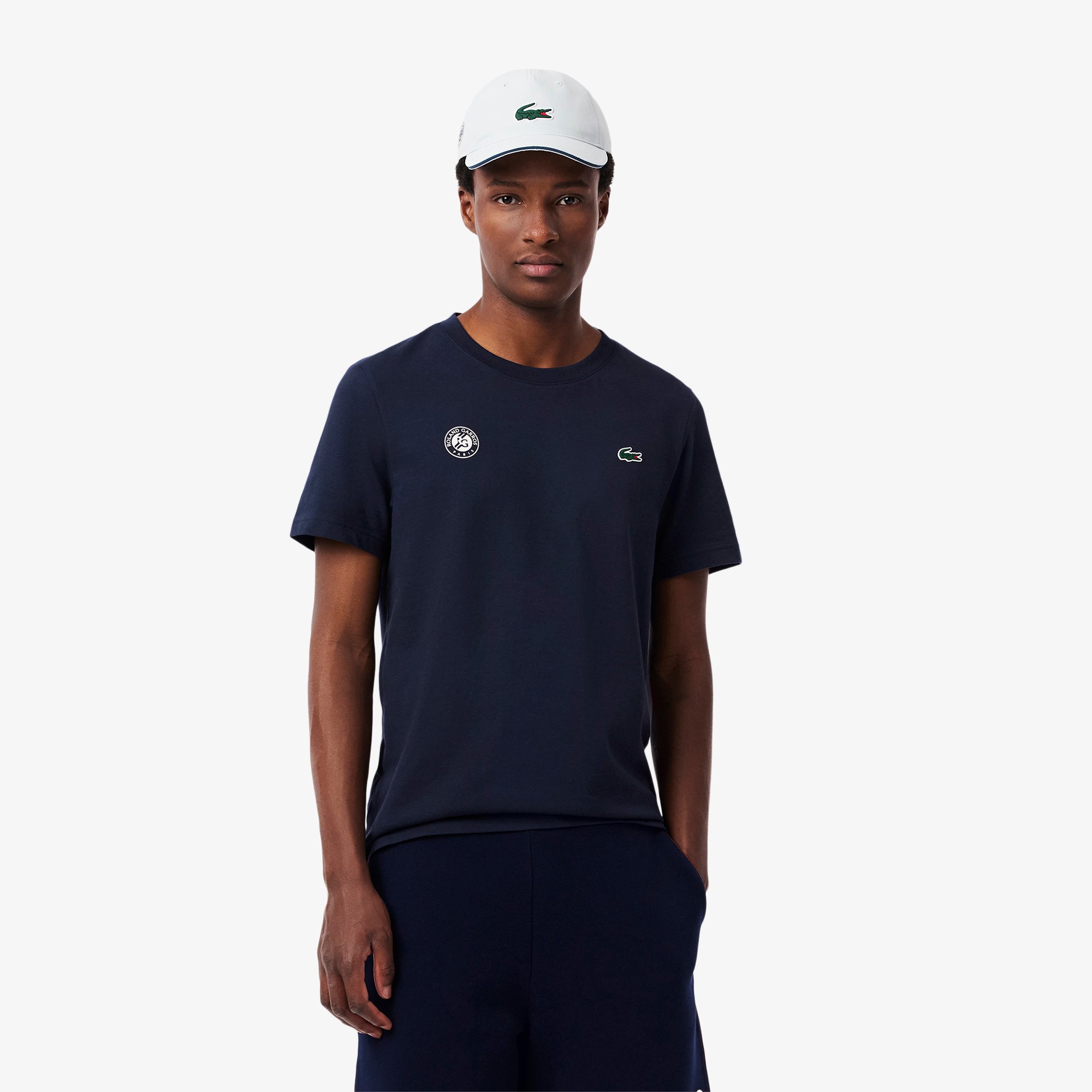 Áo Thun Tennis Lacoste Nam Phiên Bản Roland-Garros Công Nghệ Ultra Dry