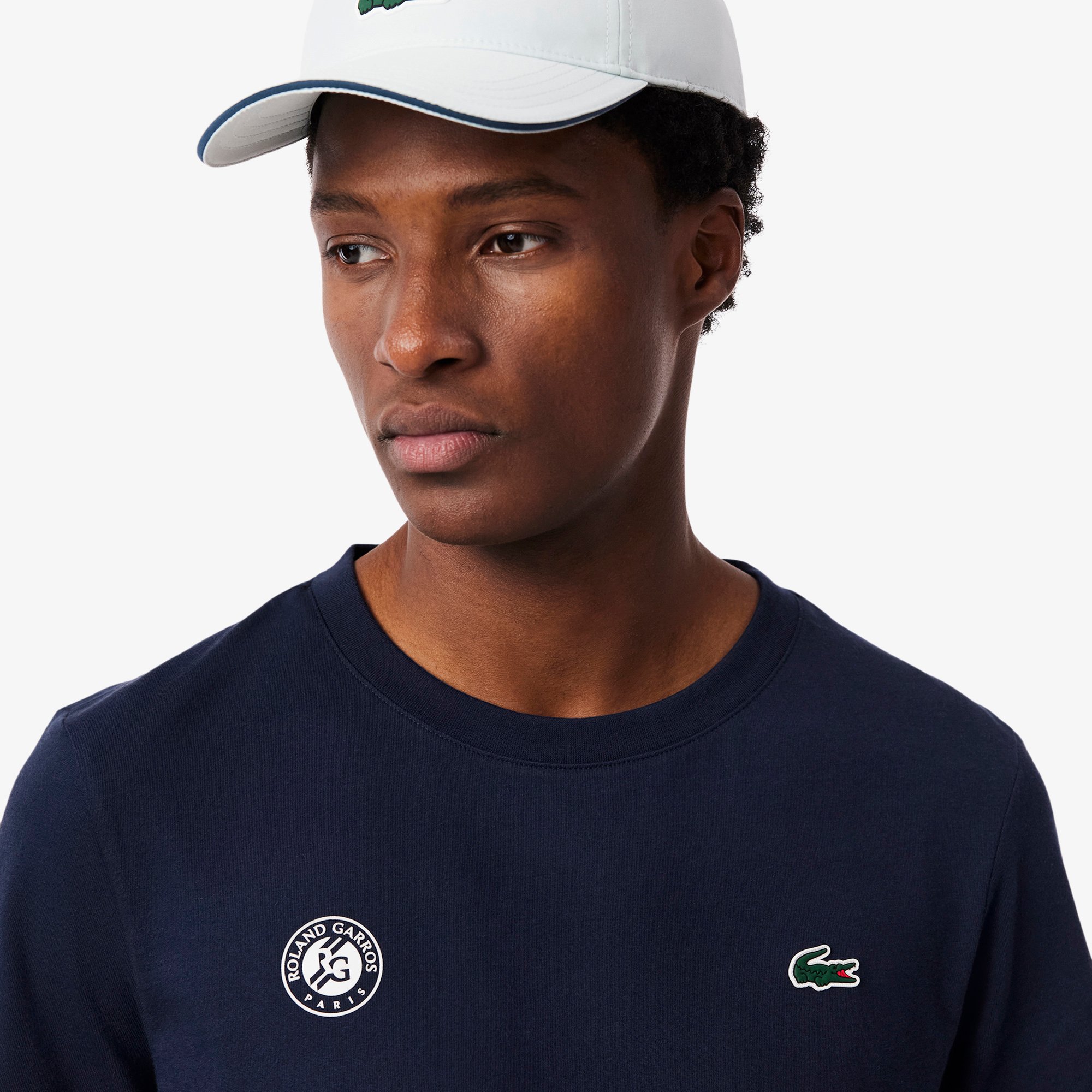 Áo Thun Tennis Lacoste Nam Phiên Bản Roland-Garros Công Nghệ Ultra Dry