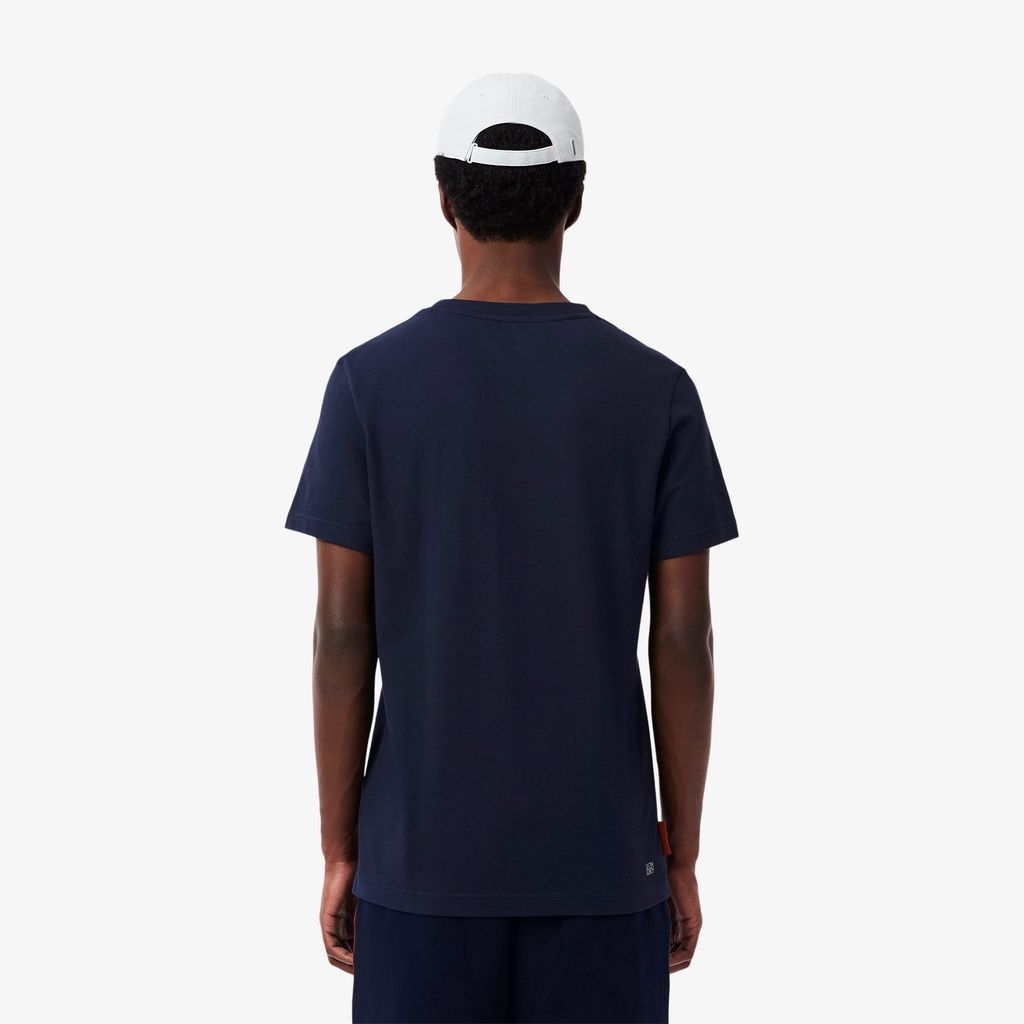 Áo Thun Tennis Lacoste Nam Phiên Bản Roland-Garros Công Nghệ Ultra Dry
