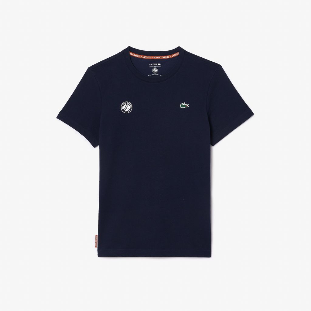 Áo Thun Tennis Lacoste Nam Phiên Bản Roland-Garros Công Nghệ Ultra Dry
