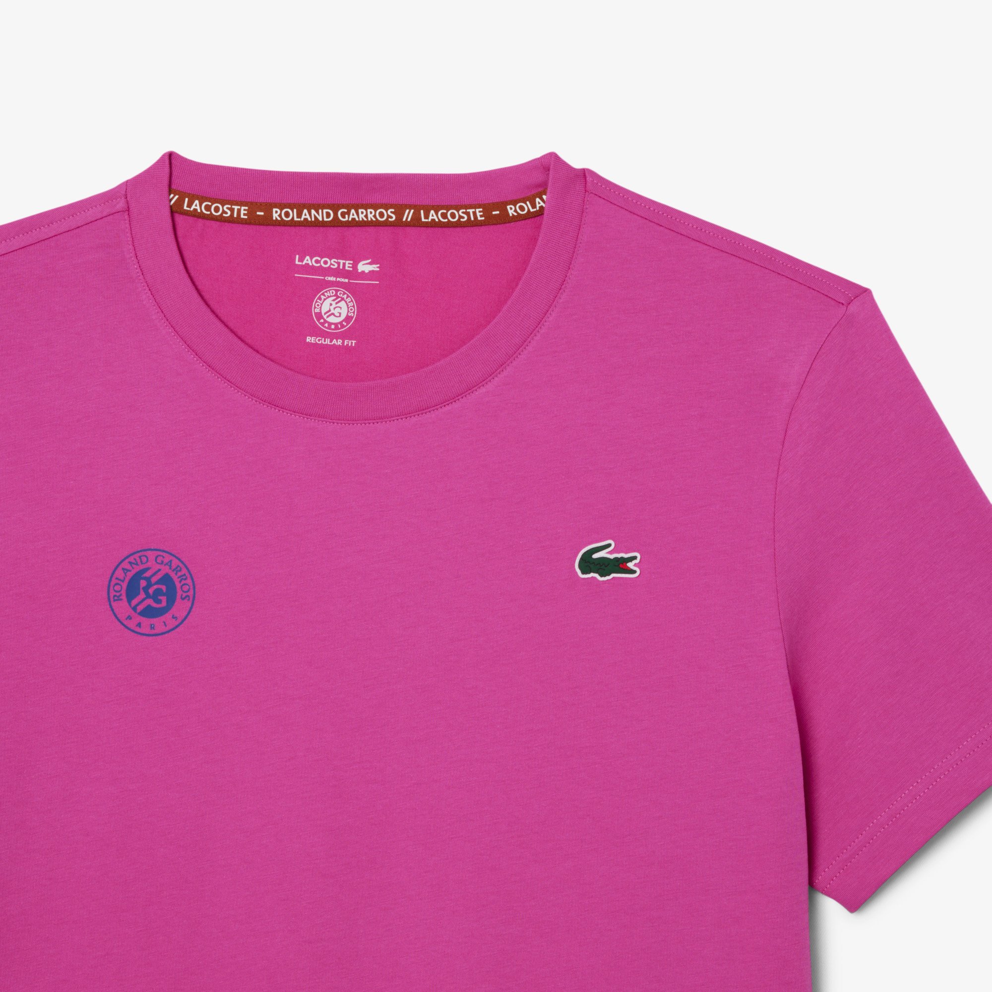 Áo Thun Tennis Lacoste Nam Phiên Bản Roland-Garros Công Nghệ Ultra Dry