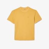 Áo Thun Lacoste Unisex Màu Nhuộm Tự Nhiên Chất Liệu Cotton