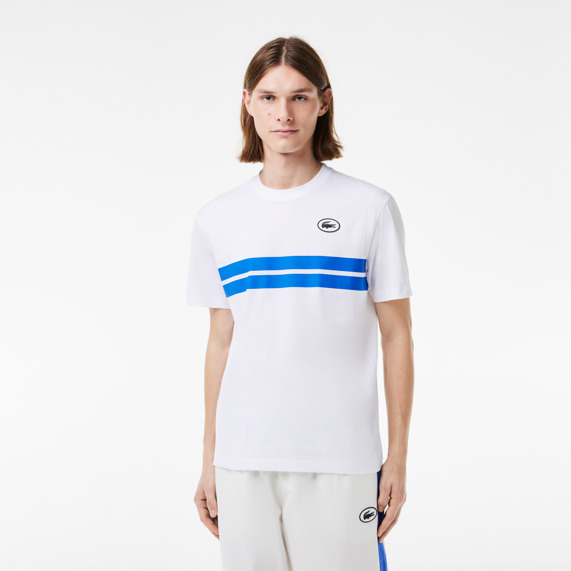 Áo Thun Lacoste Nam In Mặt Sau Chất Liệu Cotton