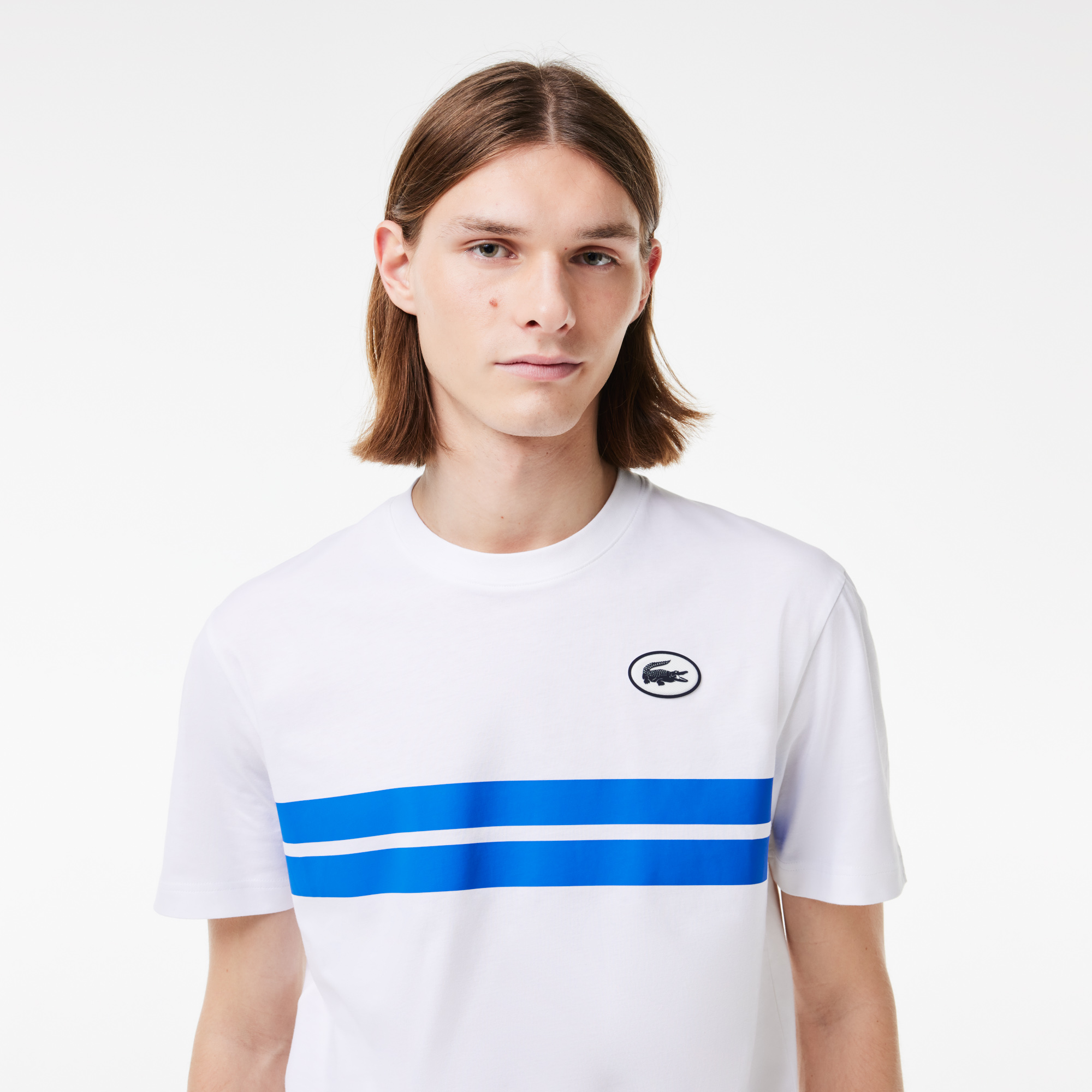 Áo Thun Lacoste Nam In Mặt Sau Chất Liệu Cotton