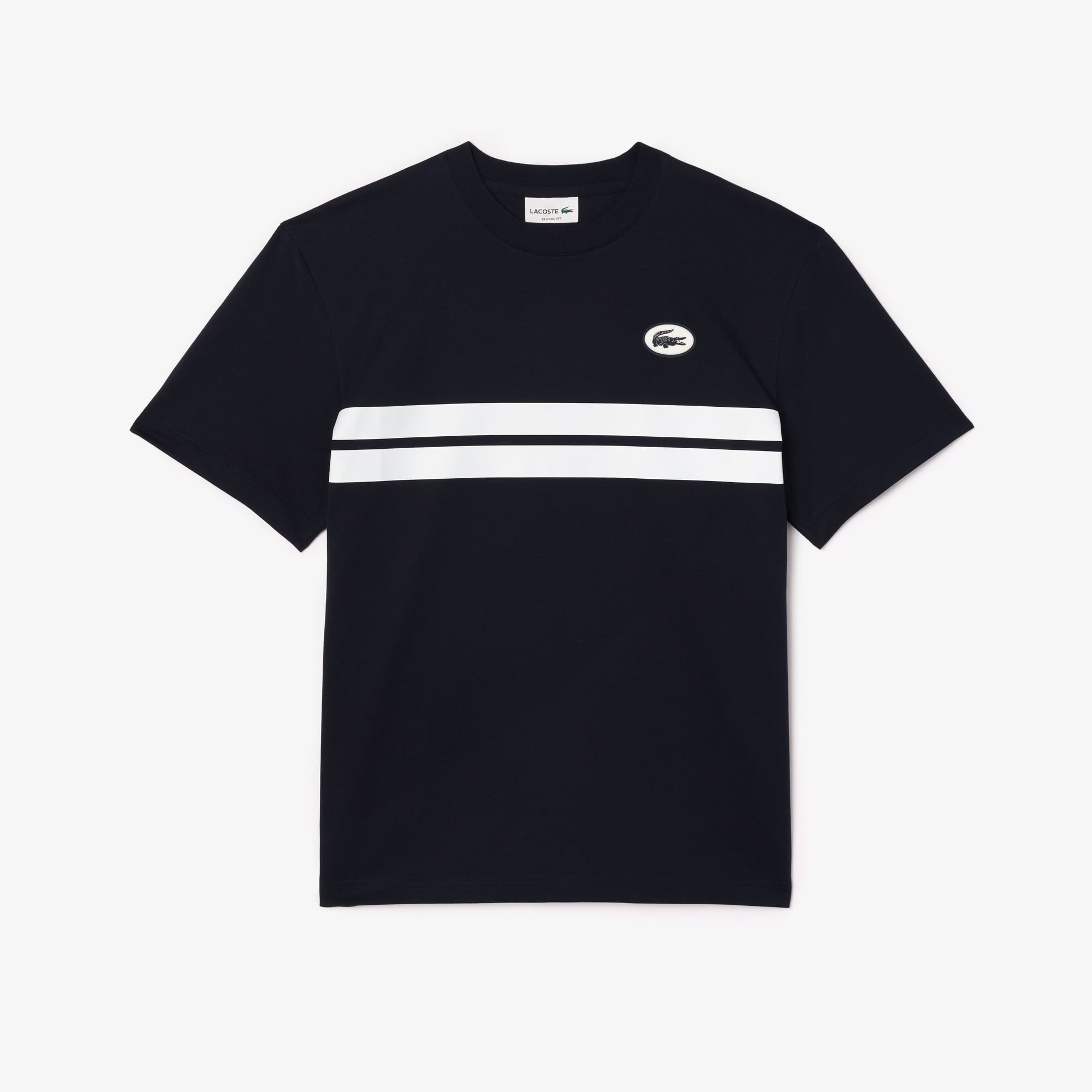 Áo Thun Lacoste Nam In Mặt Sau Chất Liệu Cotton