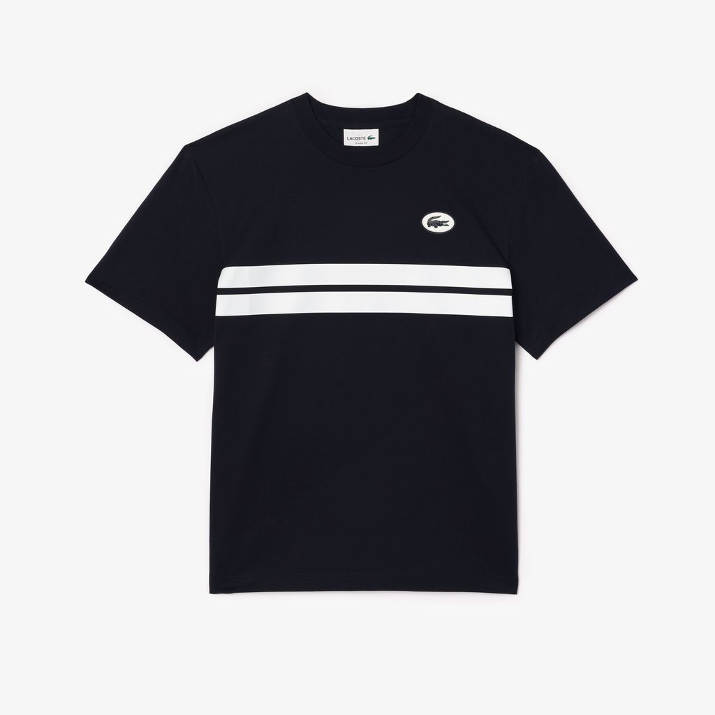 Áo Thun Lacoste Nam In Mặt Sau Chất Liệu Cotton