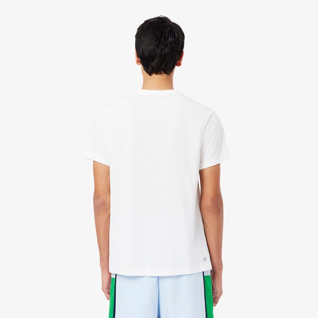 Áo Thun Thể Thao Lacoste Nam Hoạ Tiết Graphic Công Nghệ Ultra Dry