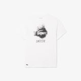 Áo Thun Thể Thao Lacoste Nam Hoạ Tiết Graphic Công Nghệ Ultra Dry