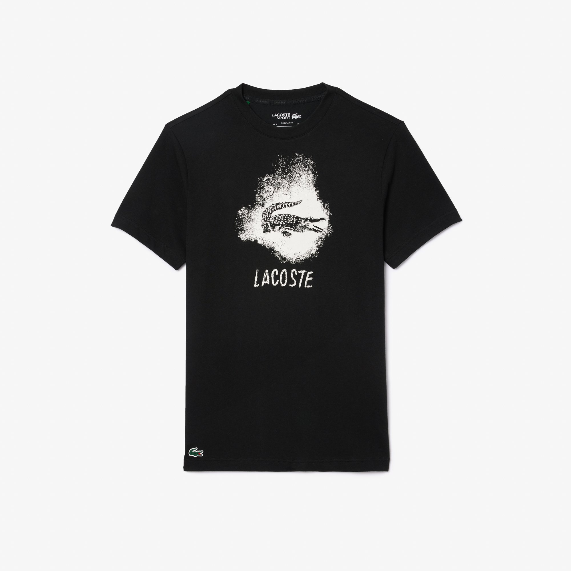 Áo Thun Thể Thao Lacoste Nam Hoạ Tiết Graphic Công Nghệ Ultra Dry