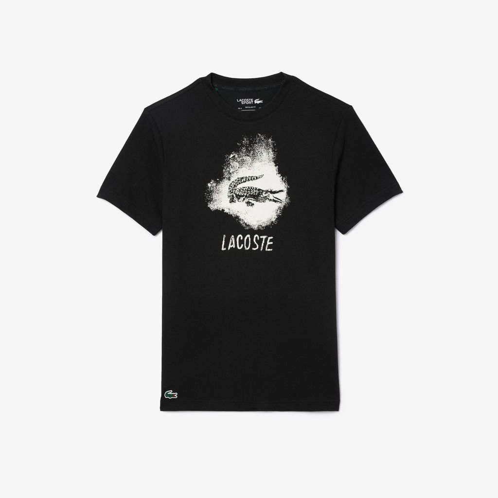 Áo Thun Thể Thao Lacoste Nam Hoạ Tiết Graphic Công Nghệ Ultra Dry