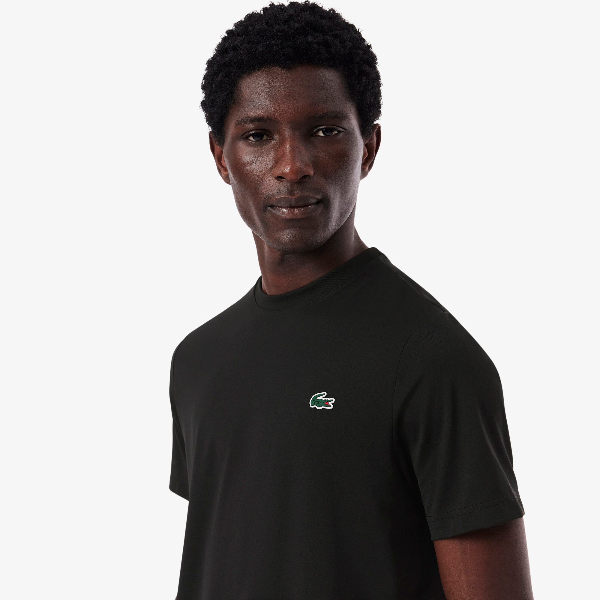 Áo Thun Thể Thao Lacoste Nam Chất Liệu Nhẹ Co Giãn Chống Tia UV