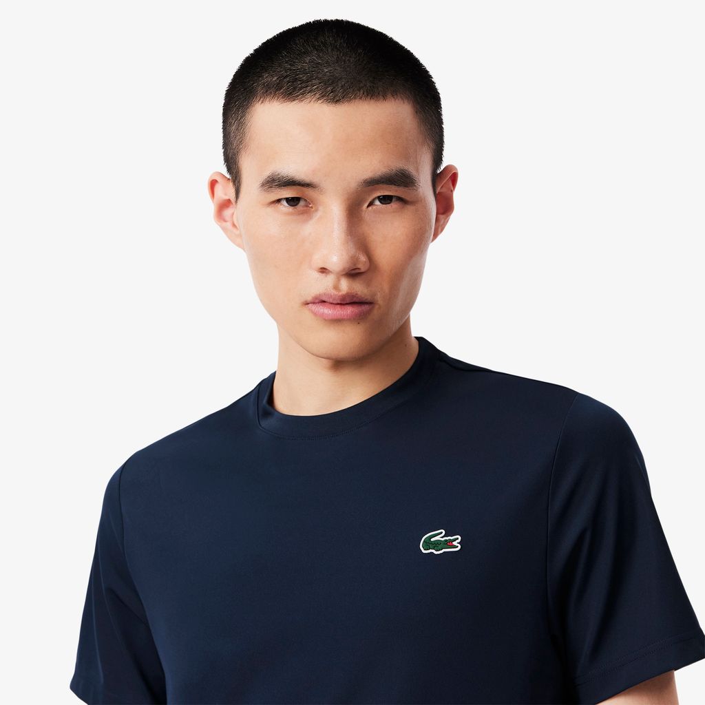 Áo Thun Thể Thao Lacoste Nam Chất Liệu Nhẹ Co Giãn Chống Tia UV