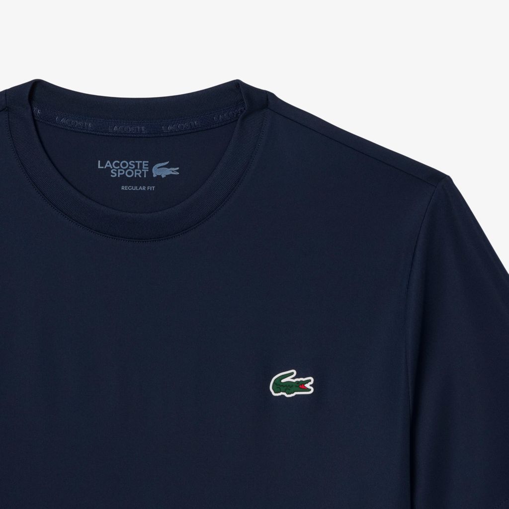 Áo Thun Thể Thao Lacoste Nam Chất Liệu Nhẹ Co Giãn Chống Tia UV