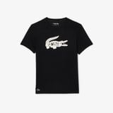 Áo Thun Thể Thao Lacoste Nam Họa Tiết In Công Nghệ Ultra-Dry