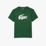 Áo Thun Thể Thao Lacoste Nam Họa Tiết In Công Nghệ Ultra-Dry