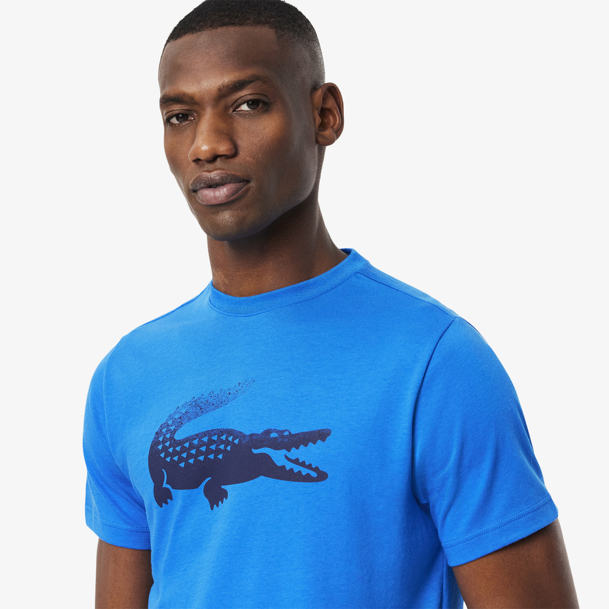 Áo Thun Tennis Lacoste Nam Lacoste Tennis x Daniil Medvedev