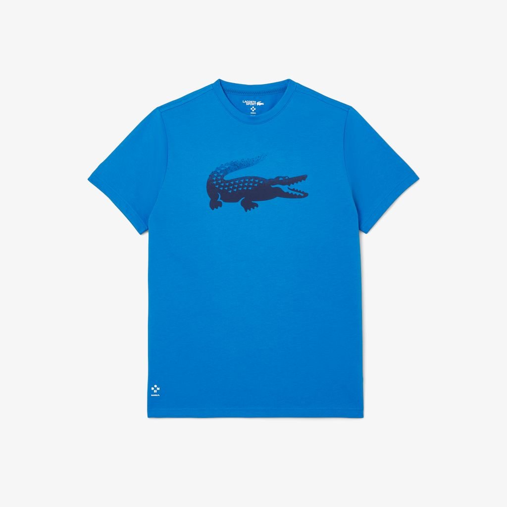 Áo Thun Tennis Lacoste Nam Lacoste Tennis x Daniil Medvedev
