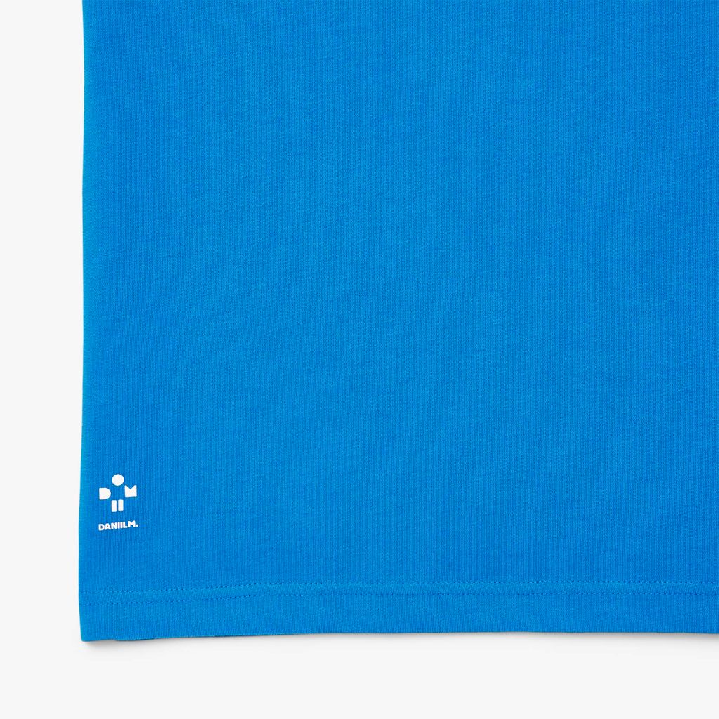 Áo Thun Tennis Lacoste Nam Lacoste Tennis x Daniil Medvedev
