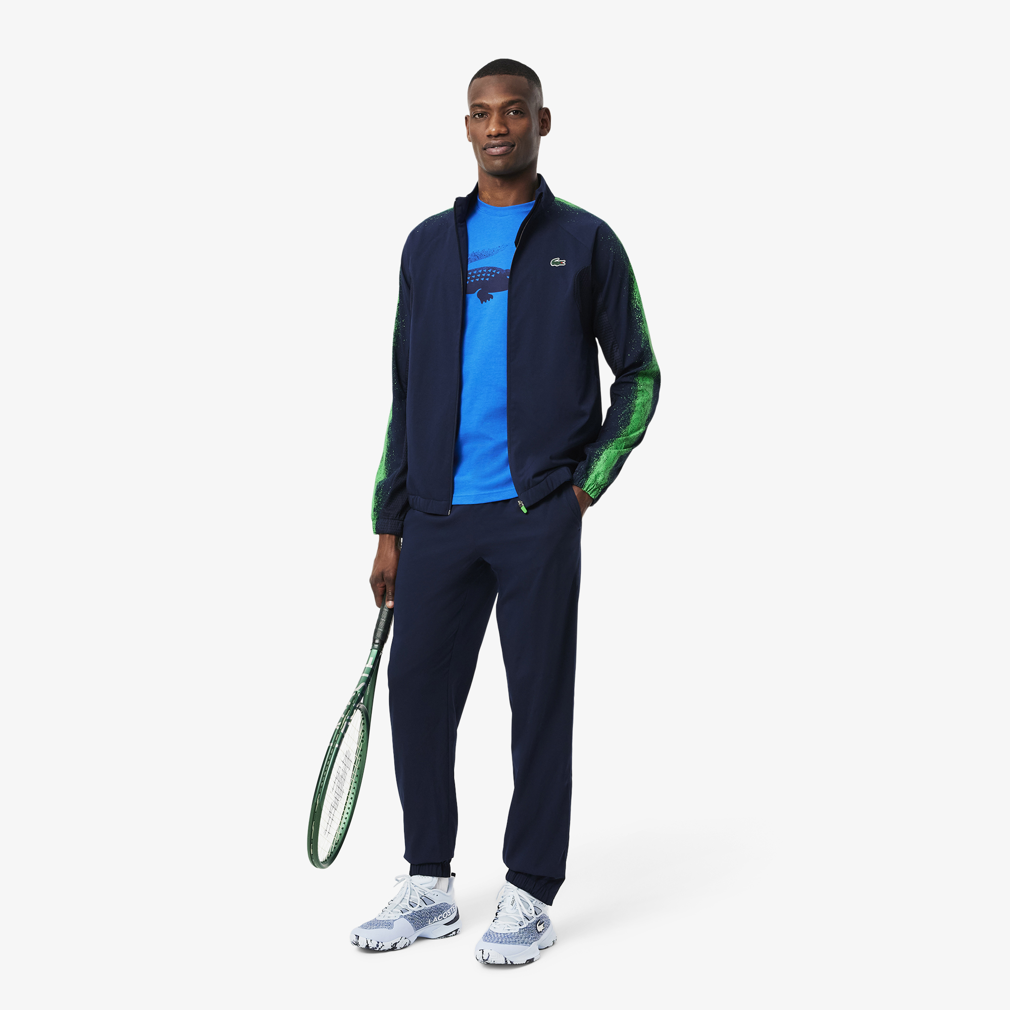 Áo Thun Tennis Lacoste Nam Lacoste Tennis x Daniil Medvedev