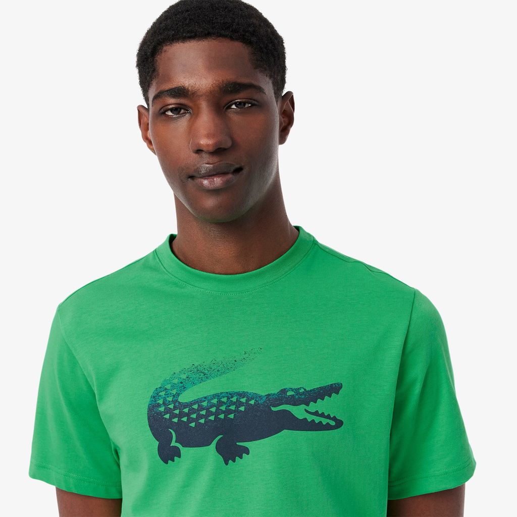 Áo Thun Tennis Lacoste Nam Lacoste Tennis x Daniil Medvedev