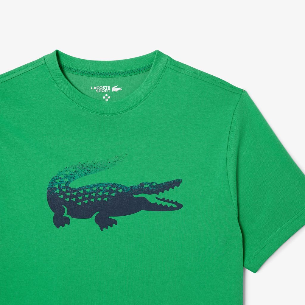Áo Thun Tennis Lacoste Nam Lacoste Tennis x Daniil Medvedev