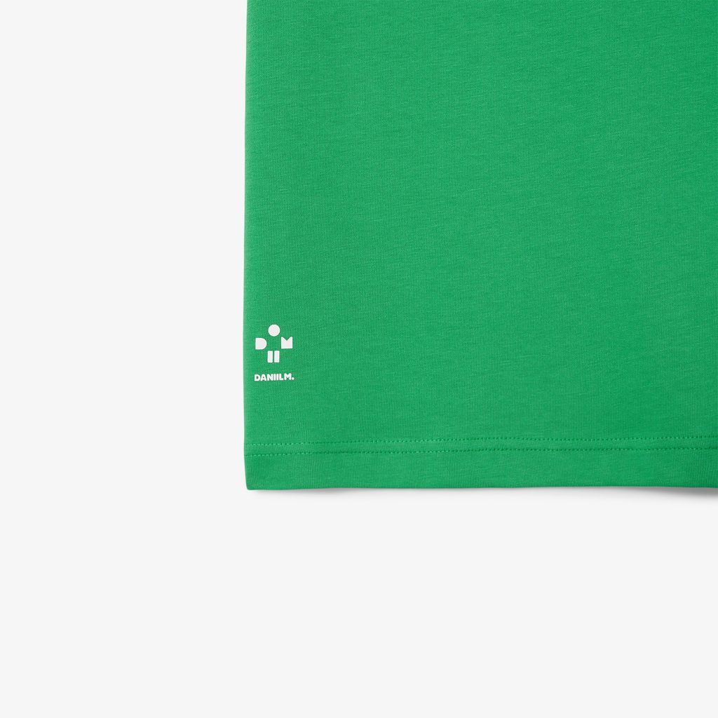 Áo Thun Tennis Lacoste Nam Lacoste Tennis x Daniil Medvedev
