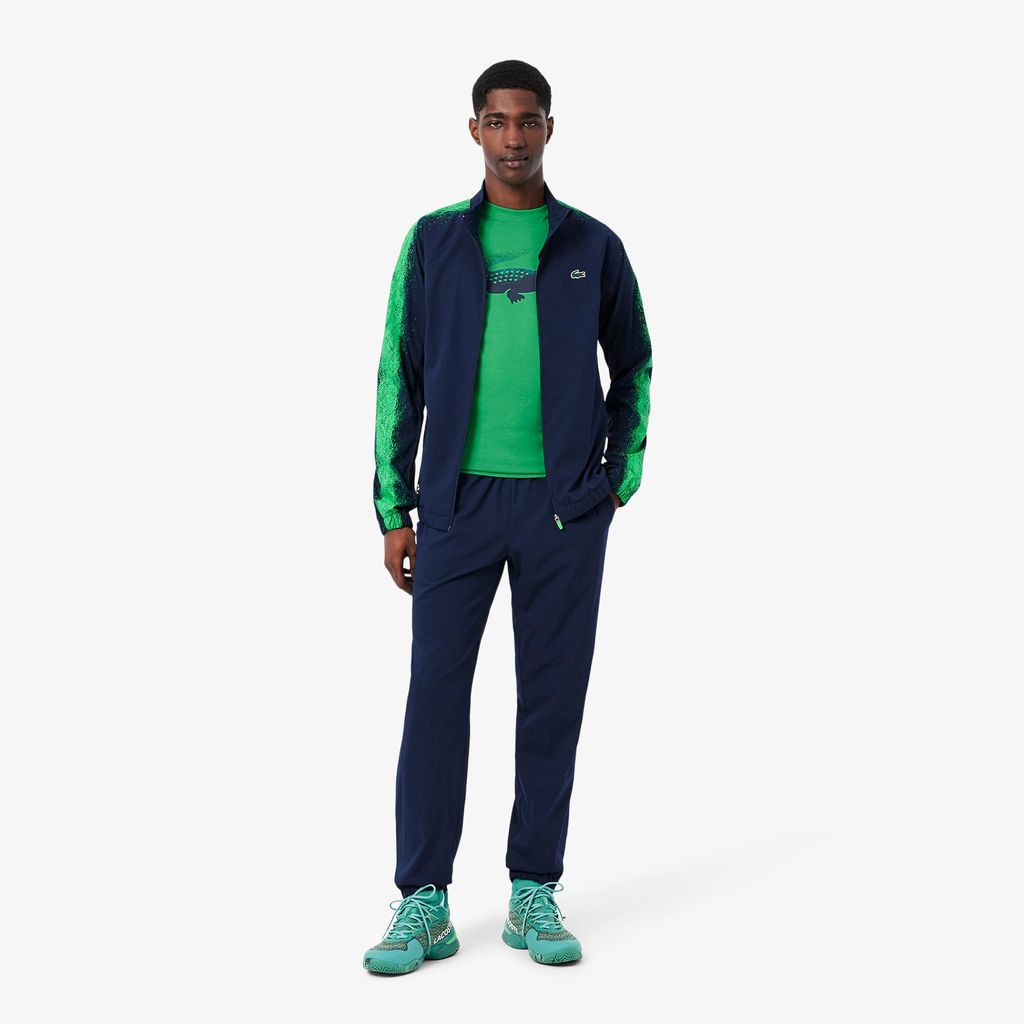 Áo Thun Tennis Lacoste Nam Lacoste Tennis x Daniil Medvedev