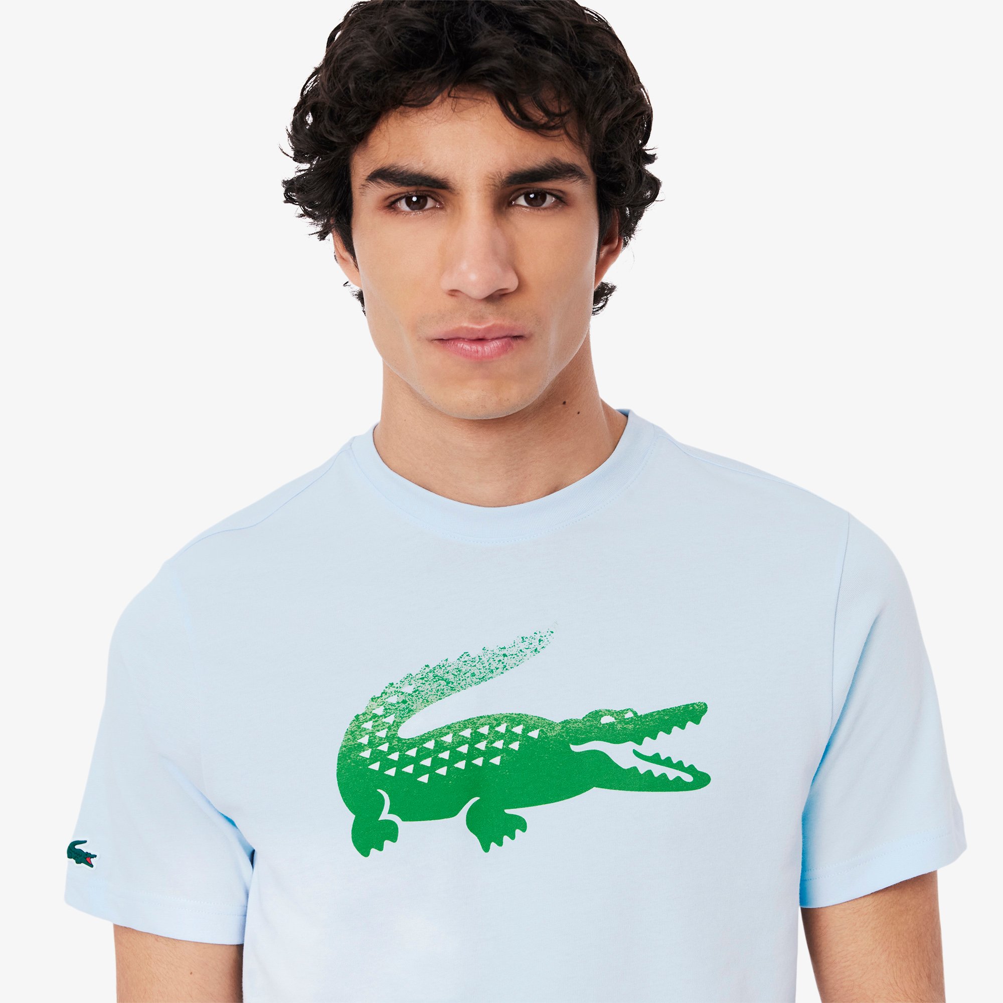 Áo Thun Tennis Lacoste Nam Lacoste Tennis x Daniil Medvedev
