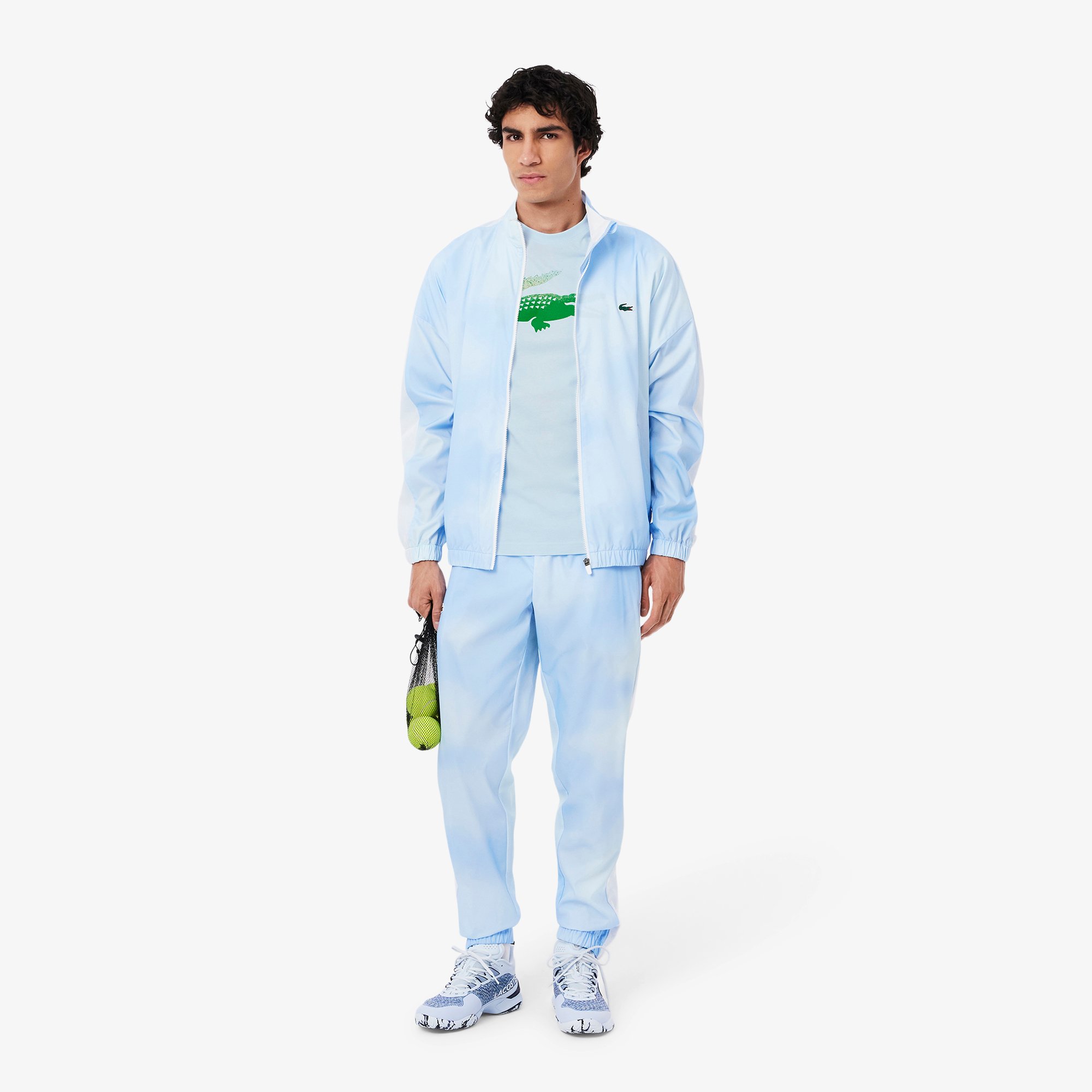 Áo Thun Tennis Lacoste Nam Lacoste Tennis x Daniil Medvedev