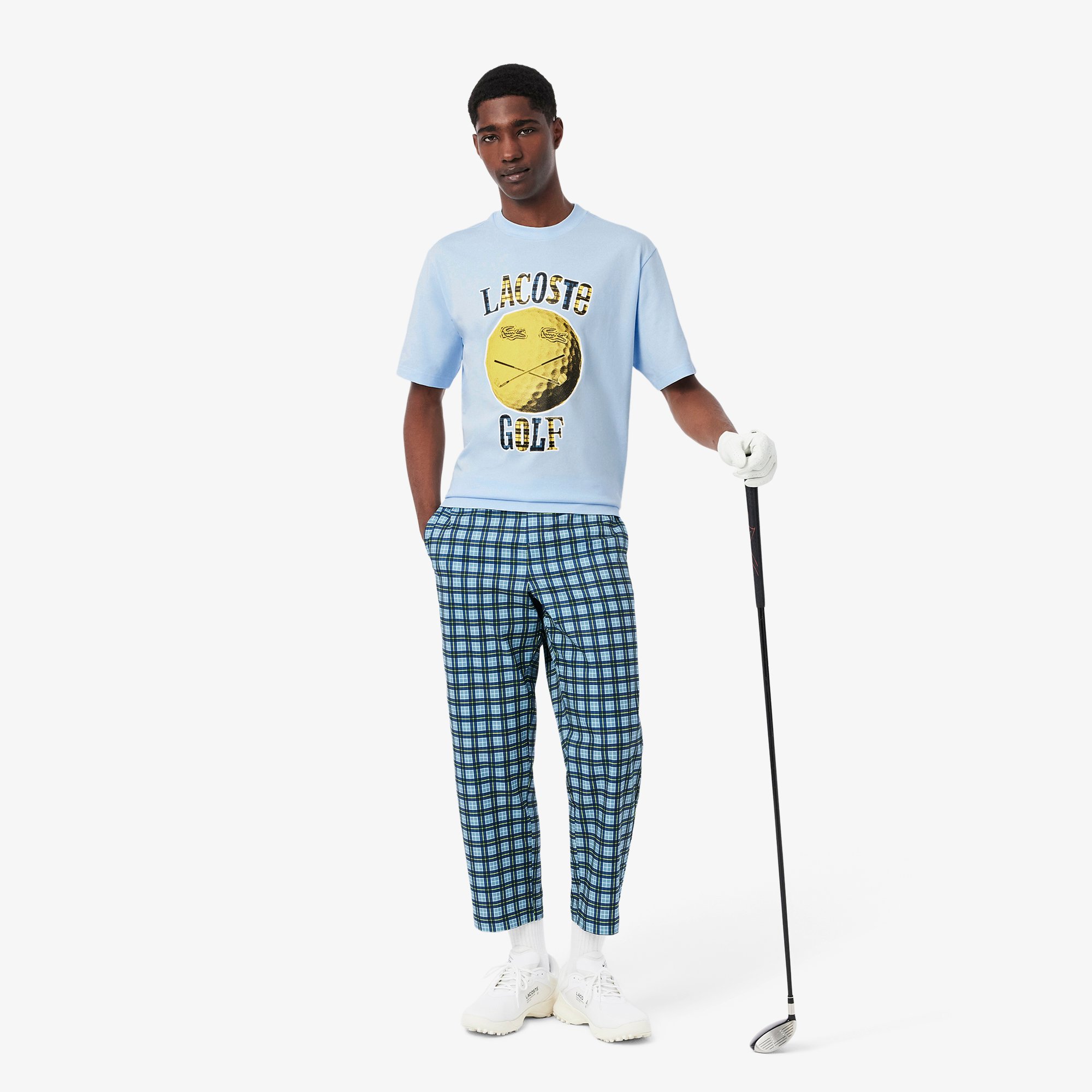 Áo Thun Golf Lacoste Nam Dáng Rộng Công Nghệ Ultra Dry