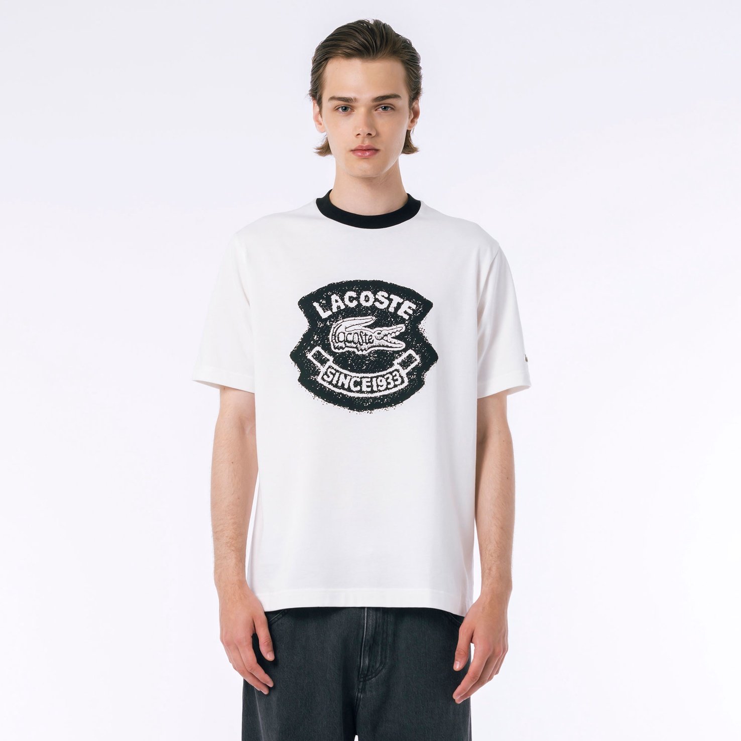 Áo Thun Lacoste Nam Cổ Điển In Hình Chuông