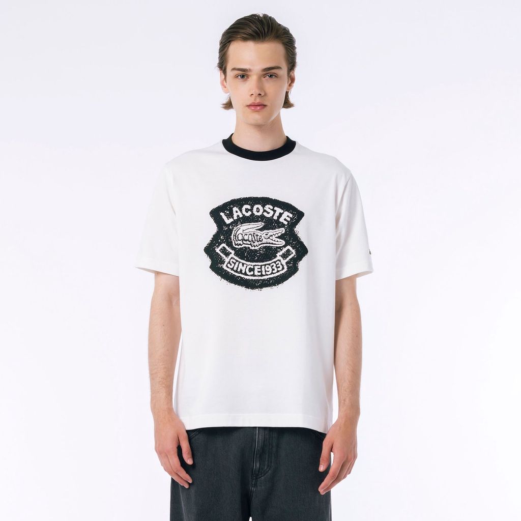 Áo Thun Lacoste Nam Cổ Điển In Hình Chuông