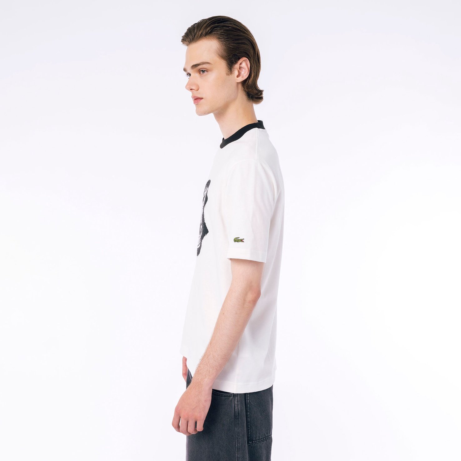 Áo Thun Lacoste Nam Cổ Điển In Hình Chuông