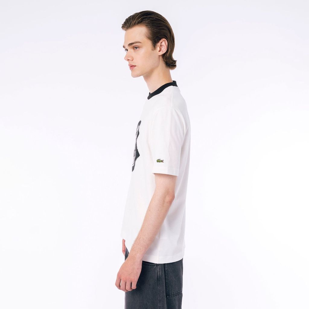 Áo Thun Lacoste Nam Cổ Điển In Hình Chuông