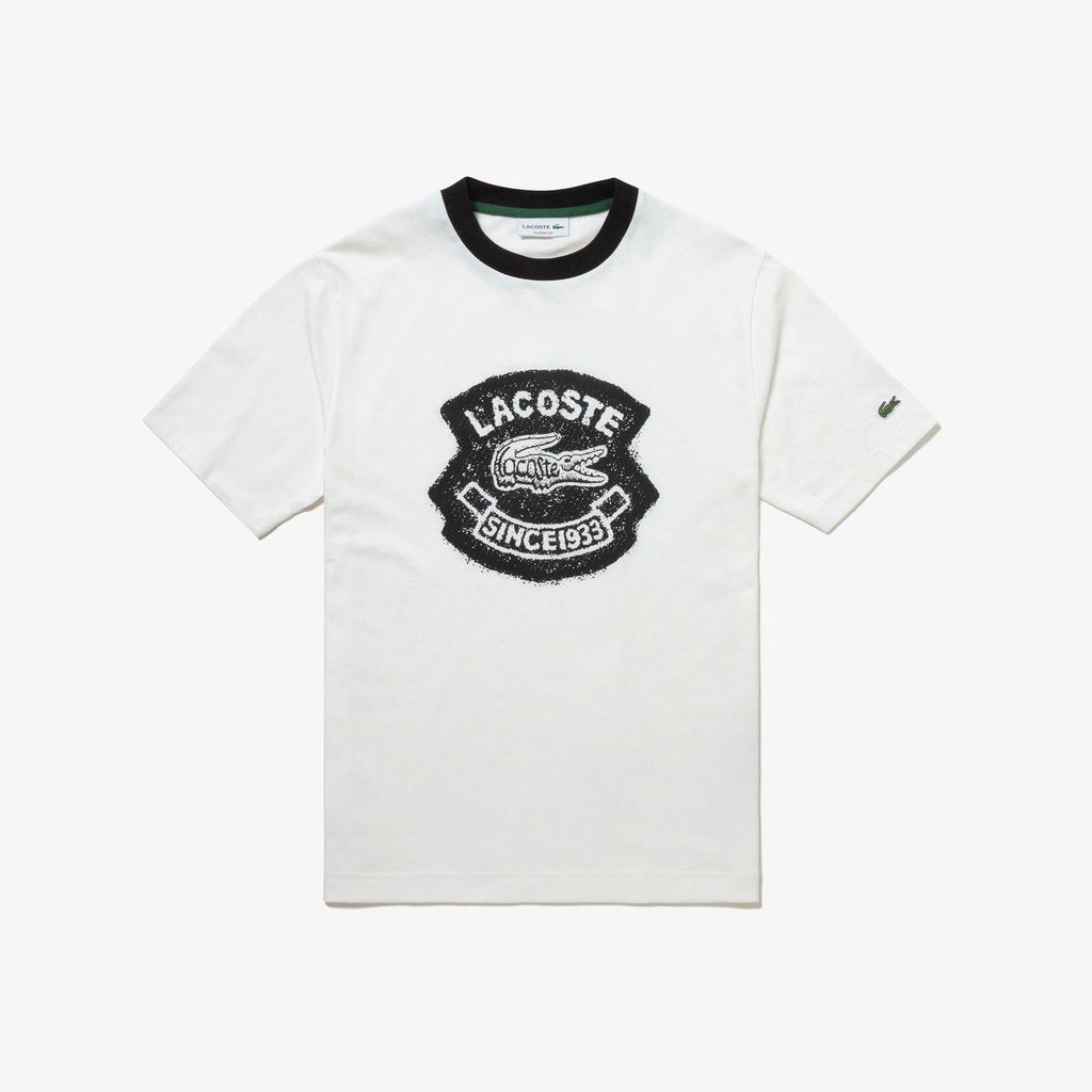 Áo Thun Lacoste Nam Cổ Điển In Hình Chuông